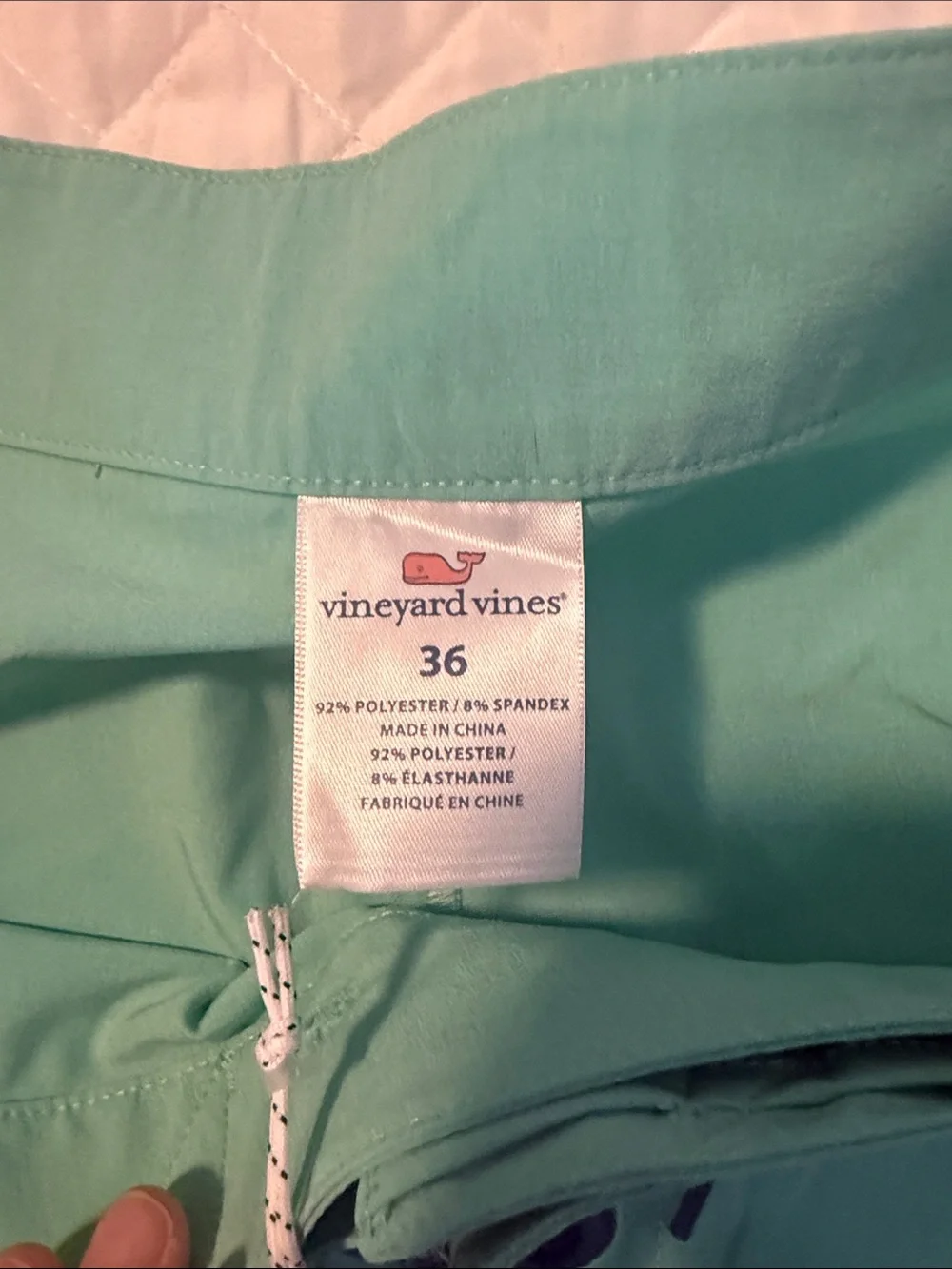 Vineyard Vines Mint Green Men's Board Shorts